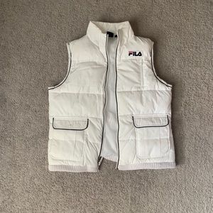 Vintage women’s Fila puffer vest medium